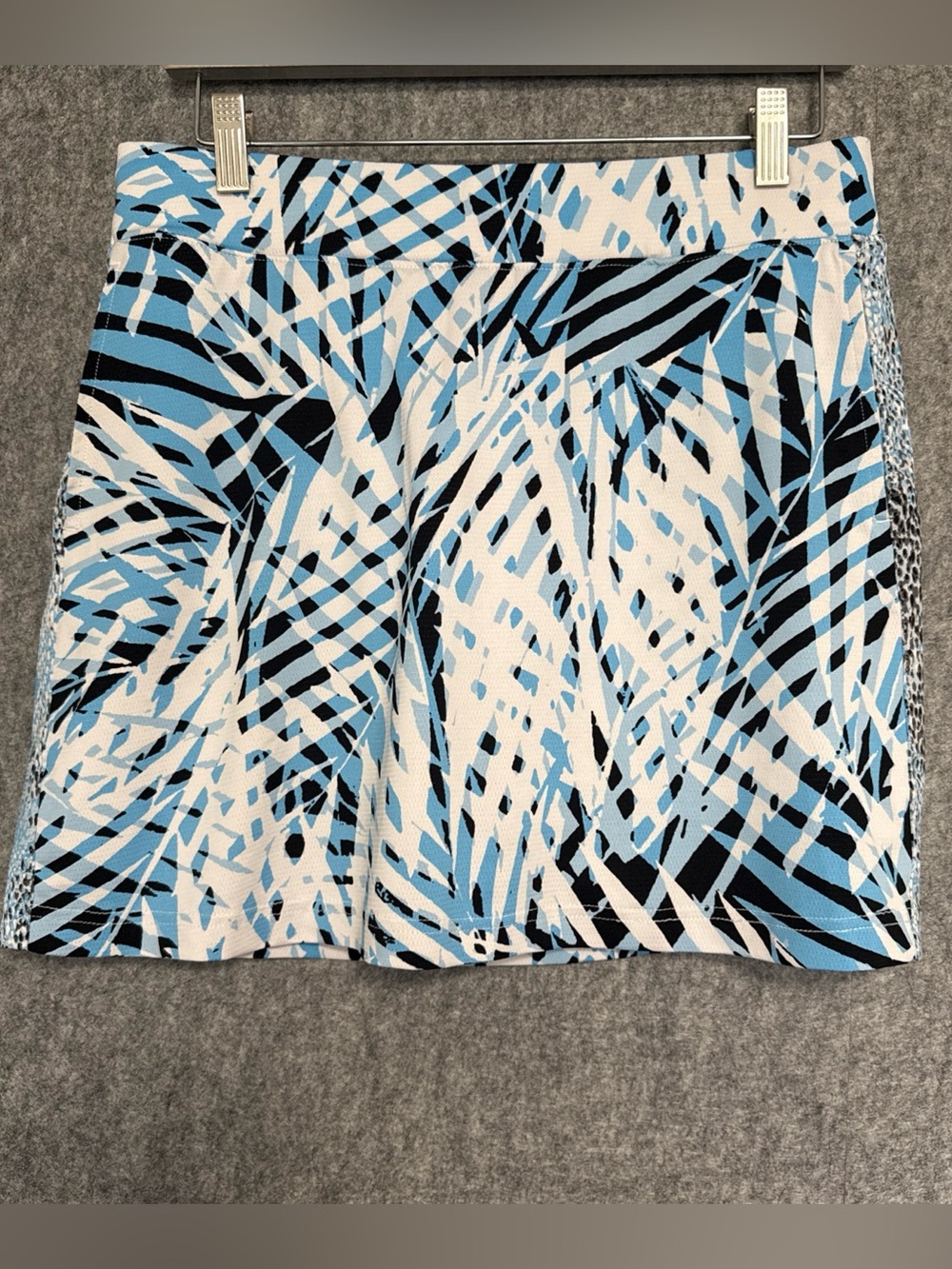 Sport Haley Women's Golf /Tennis Skirt Skorts Athletic Wear Blue Abstract size M
